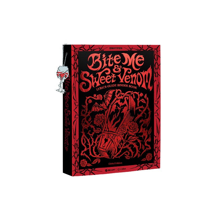 [ENHYPEN|انهايبن] (One) ENHYPEN - Lyrics Guide Binder Book [Bite Me & Sweet Venom] | انهايبن - كتاب بايندر دليل كلمات الأغاني [بايت مي وسويت فينوم]