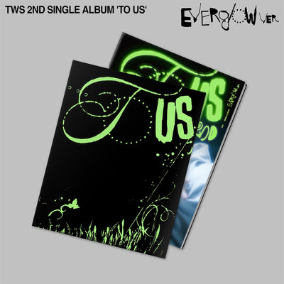[TWS|تي دبليو إس] {Kpop} (Set) TWS - 2nd Single Album [TO US] (Everglow Ver.) Set of 6 Members | تي دبليو إس - الألبوم الفردي الثاني [TO US] (نسخة إيفرغلو) طقم من 6 نسخ