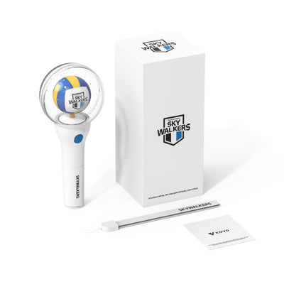 [Lightstick|عصا إضاءة] (One) KOVO Official Light Stick - HYUNDAI CAPITAL SKYWALKERS 9.5 x 9.5 x 23 cm (2025 Korean Volleyball) | عصا الإضاءة الرسمية هيونداي كابيتال سكاي ووكرز ٩٫٥ × ٩٫٥ × ٢٣ سم (دوري الكرة الطائرة الكوري ٢٠٢٥)