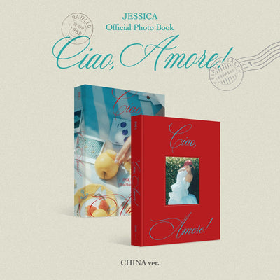 [JESSICA|جيسيكا] {Kpop} (One) JESSICA - 2026 Official Photo Book [Ciao, Amore!] (China Ver.) | جيسيكا - كتاب الصور الرسمي ٢٠٢٦ [تشاو، أموري!] (نسخة تشاينا)