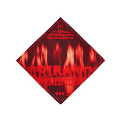 [BTS|بانتقان] (One) BTS - Scarf 90 x 90 cm (WORLD TOUR 'ARIRANG' 2nd Drop) | بي تي اس - وشاح ٩٠ × ٩٠ سم (جولة ARIRANG العالمية - الإصدار الثاني)
