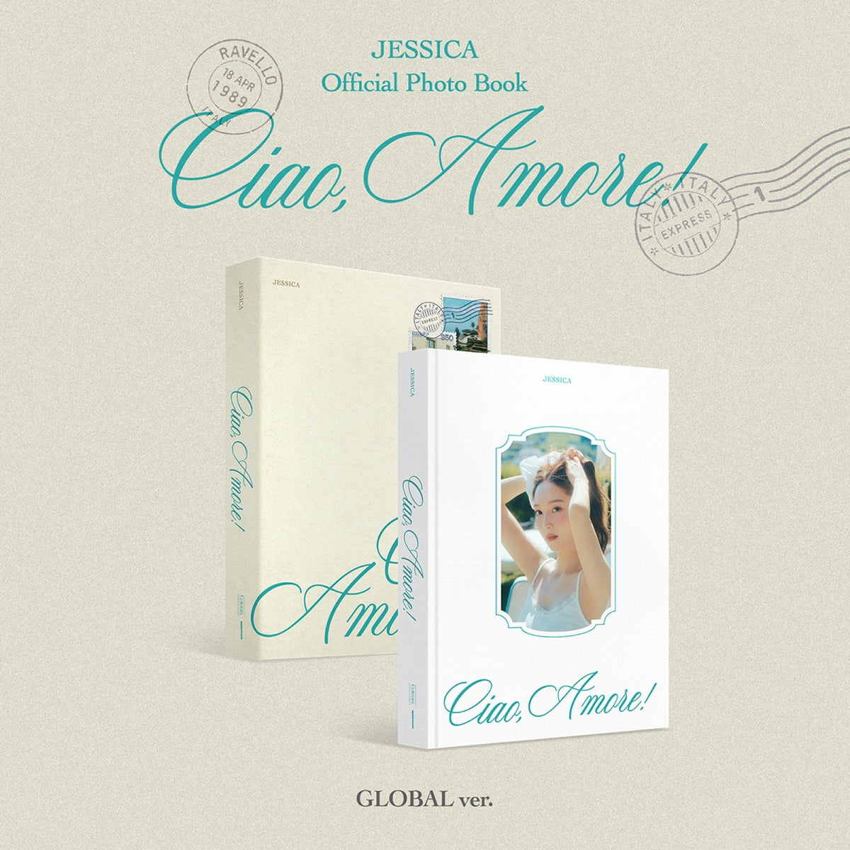 [JESSICA|جيسيكا] {Kpop} (One) JESSICA - 2026 Official Photo Book [Ciao, Amore!] (Global Ver.) | جيسيكا - كتاب الصور الرسمي ٢٠٢٦ [تشاو، أموري!] (نسخة غلوبال)