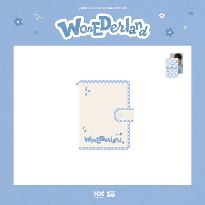 [Actor|ممثل] (One) KIM JI WON - Book Cover 18 x 24 cm (Cotton) (2026 FANMEETING [WONEDERLAND]) | كيم جي وون - غلاف كتاب ١٨ × ٢٤ سم (قطن) (لقاء المعجبين ٢٠٢٦ [WONEDERLAND])