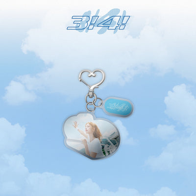 [AtHeart|آت هارت] {Kpop} (One) AtHeart - Acrylic Keyring (Single Album [3!4!] Official MD) | آت هارت - ميدالية أكريليك (منتجات ألبوم السينغل [٣!٤!] الرسمية)