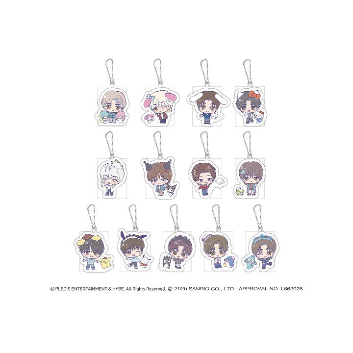[Seventeen|سفنتين] (One) SEVENTEEN - SANRIO CHARACTERS Pass Case 11 x 8 cm | سفنتين - حافظة بطاقات (تعاون سانريو)