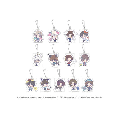 [Seventeen|سفنتين] (One) SEVENTEEN - SANRIO CHARACTERS Pass Case 11 x 8 cm | سفنتين - حافظة بطاقات (تعاون سانريو)