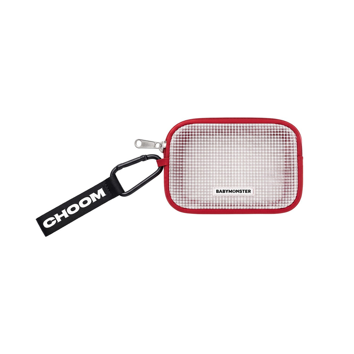 [BABYMONSTER|بيبي مونستر] {Kpop} (One) BABYMONSTER - Mesh Pouch (CHOOMTOUR 2026-27 World Tour in Seoul) | بيبي مونستر - جراب شبكي (جولة تشوم العالمية ٢٠٢٦-٢٧ في سيول)