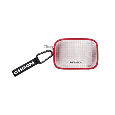 [BABYMONSTER|بيبي مونستر] {Kpop} (One) BABYMONSTER - Mesh Pouch (CHOOMTOUR 2026-27 World Tour in Seoul) | بيبي مونستر - جراب شبكي (جولة تشوم العالمية ٢٠٢٦-٢٧ في سيول)