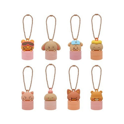 [ATEEZ|أتيز] (One) ATEEZ - 8th Anniversary Lip Cap Keyring 36 x 38 mm (Random 1 of 8) (ATEEZ 8th Anniversary [Blue Drift]) | أتيز - ميدالية غطاء الشفاه للذكرى الثامنة
