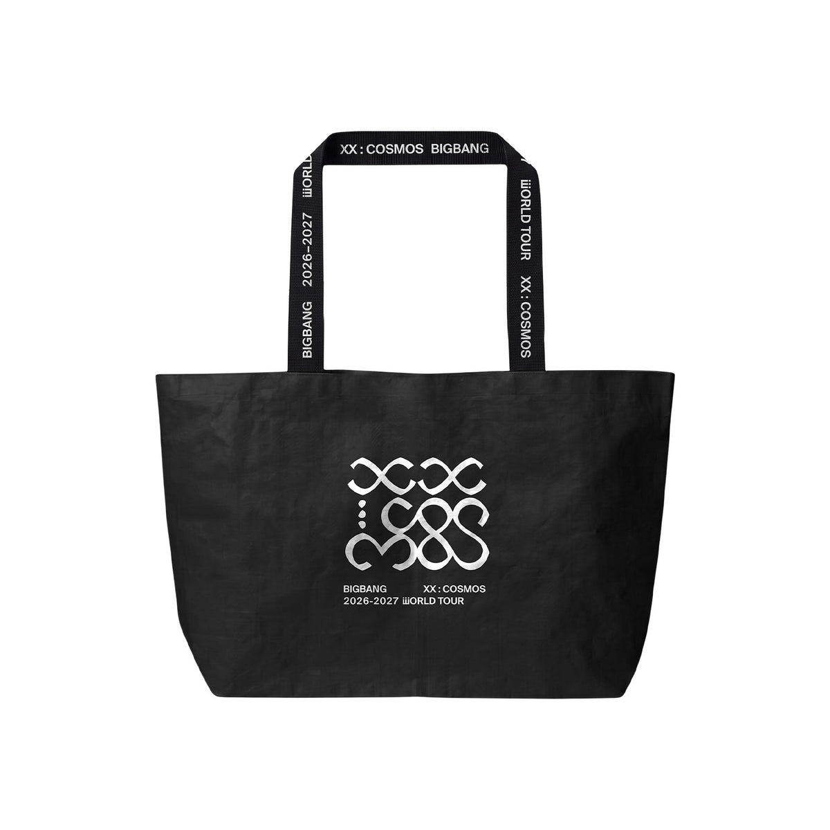 [BIGBANG|بيق بانق] {Kpop} (One) BIGBANG - Tour Reusable Bag Size L (BIGBANG 2026-2027 WORLD TOUR [XX : COSMOS]) | بيق بانق - حقيبة قابلة لإعادة الاستخدام مقاس L (جولة بيق بانق العالمية ٢٠٢٦-٢٠٢٧ [إكس إكس : كوزموس])