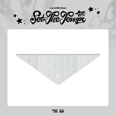 [izna|إزنا] {Kpop} (One) IZNA - Scarf 93 x 28 cm (Cotton) (Pop-up [Set the Tempo]) | إزنا - وشاح ٩٣ × ٢٨ سم (قطن) (بوب أب [سِت ذا تيمبو])