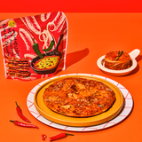 [Food|أكل] (One) Halal Awesome Spicy Kimchi Jeon | حلال أوسم - فطيرة الكيمتشي الحارة