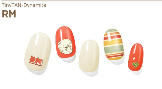 (ONE) BTS TinyTAN Tinytan nail sticker dynamite