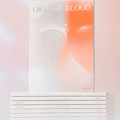 [ENHYPEN|انهايبن] سيت تسع الالبومات |(SET) ENHYPEN - ORANGE BLOOD (ENGENE ver.)