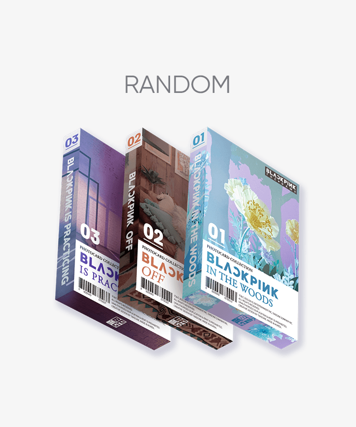 [Blackpink|بلاكبينك] (ONE) BLACKPINK - THE GAME PHOTOCARD COLLECTION No.1~3 (RANDOM)