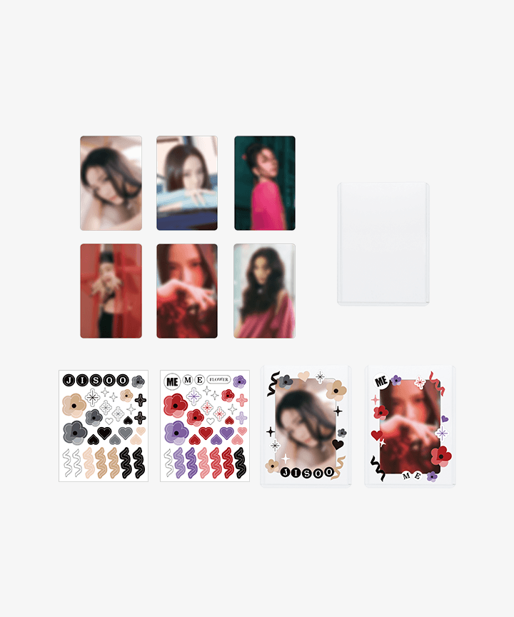 [Blackpink|بلاكبينك] (ONE) BLACKPINK - [ME] JISOO PHOTO CARD DECO KIT