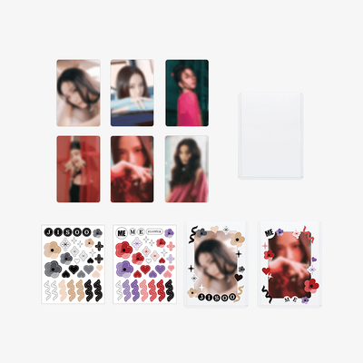 [Blackpink|بلاكبينك] (ONE) BLACKPINK - [ME] JISOO PHOTO CARD DECO KIT