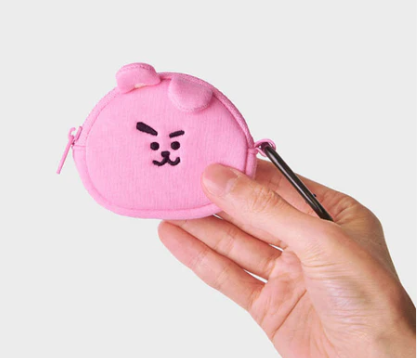 (ONE) BT21 Line Friends New Basic Mini Bag Charm Pouch