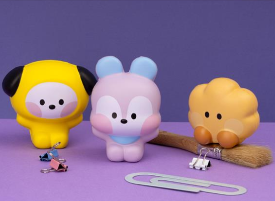 (ONE) BT21 Line Friends Squishy Figure