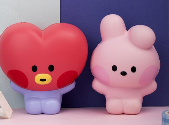 (ONE) BT21 Line Friends Squishy Figure