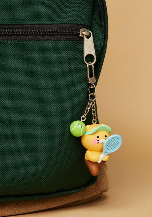 (ONE) KAKAO FRIENDS Sports Figure Keyring Tennis_Chunsik