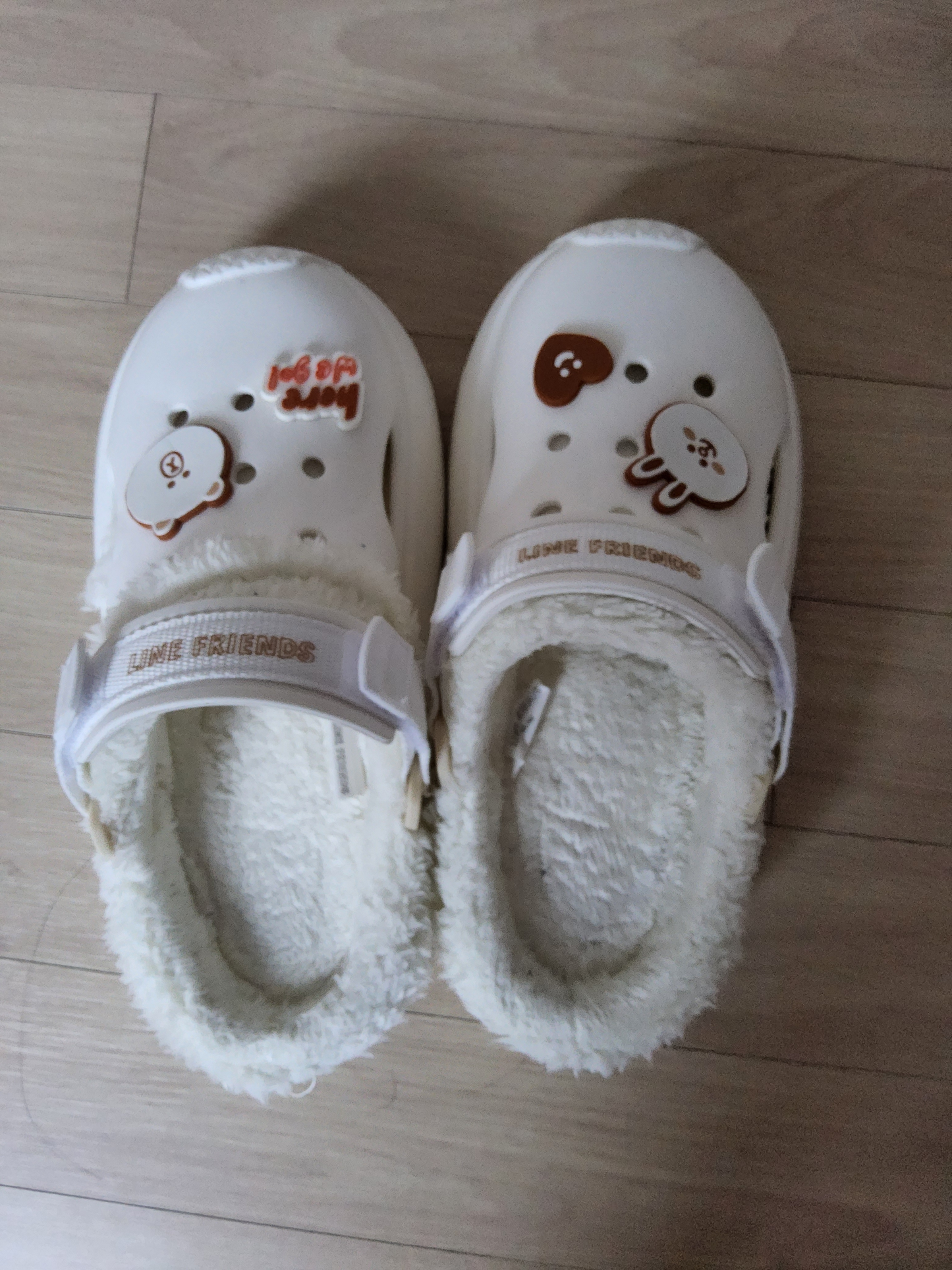 (ONE) LINE FRIENDS -  Eco Piece Cold Warm Sandals (230-260mm)