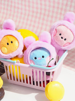 (ONE)"BT21 Mini Finger Puppets (KOYA, RJ, SHOOKY, MANG, CHIMMY, TATA, COOKY)"