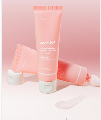 [Care|العناية] (ONE) PDRN Pink - Hyaluronic Moisture Cream | واحد - كريم ترطيب الهيالورونيك الوردي