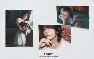 [BTS|بانتقان] سيت _ اربع الالبومات | (SET) BTS - V  'Layover (Weverse Albums ver.)  4 Piece