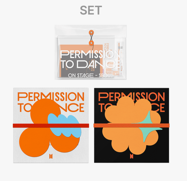 [BTS|بانتقان] (SET) BTS - PERMISSION TO DANCE ON STAGE - LIVE (Set) + PERMISSION TO DANCE - SEOUL (DIGITAL CODE)