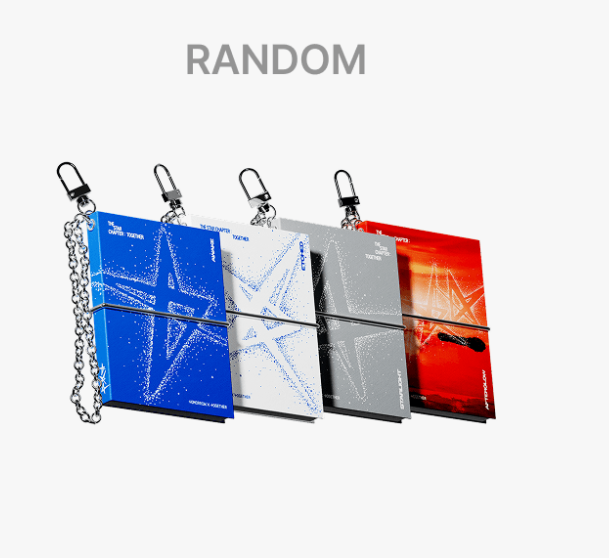 (ONE) TOMORROW X TOGETHER - 'The Star Chapter: TOGETHER' (Mini Book Keyring Ver.)(Random)