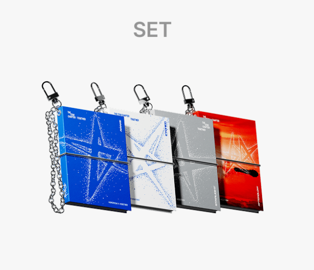[TXT|تي اكس تي] (SET) TOMORROW X TOGETHER - The Star Chapter: TOGETHER' (Mini Book Keyring Ver.)(Set)