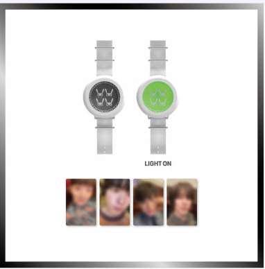(ONE) B.A.P BANG&JUNG&YOO&MOON - Official Wristwatch Light Stick