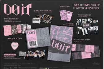 (ONE) Stray Kids - SKZ IT TAPE DO IT (PLATFORM PLVE VER.) [Additional special official photo card + photo card]