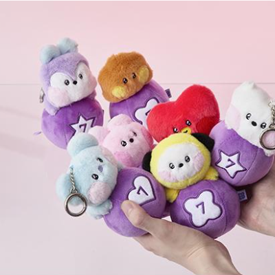 (ONE) BT21 -  Minini Lucky Gacha Doll Keyring