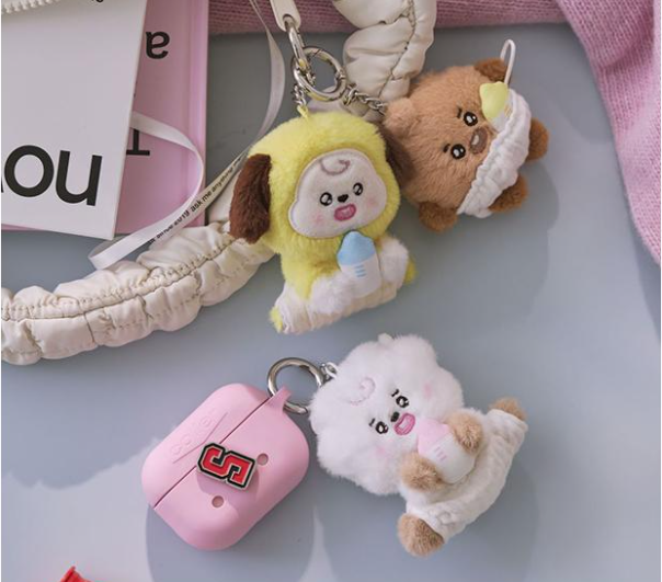 (ONE) BT21 - Baby Newborn Season 2 Sitting Doll Keyring