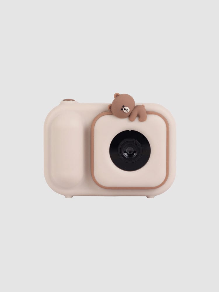 (One) LINE FRIENDS - Brown Akarachi Kids Camera | لاين فريندز - كاميرا أطفال براون أكاراتشي
