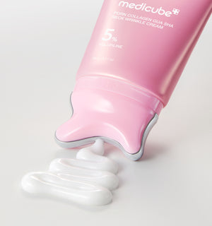 [Care|العناية] (One) Medicube PDRN Collagen Gua Sha Neck Wrinkle Cream 90g | ميديكيوب كريم PDRN كولاجين جوا شا لتجاعيد الرقبة 90 جم
