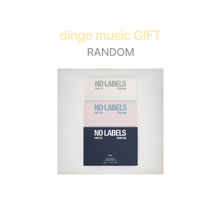 [TXT|تي اكس تي] (One) TOMORROW X TOGETHER - NO LABELS: PART 02 (Random Ver.) [Dingo Music Gift] | تومورو × توغيذر - نو ليبلز: بارت 02 (نسخة عشوائية) [هدية دينغو ميوزيك]