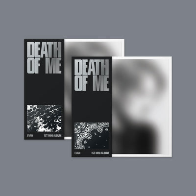 [EVAN|إيفان] {Kpop} (One) EVAN - 1st Mini Album [DEATH OF ME] (Bandana A / B Ver., Random) | إيفان - الألبوم المصغّر الأول [ديث أوف مي] (نسخة باندانا A / B، عشوائي)