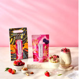 [Food|طعام] (One) SallyCook - Berry Oatmeal Shake Meal 127g (Low Sugar) | سالي كوك - شيك الشوفان بالتوت وجبة بديلة 127غ
