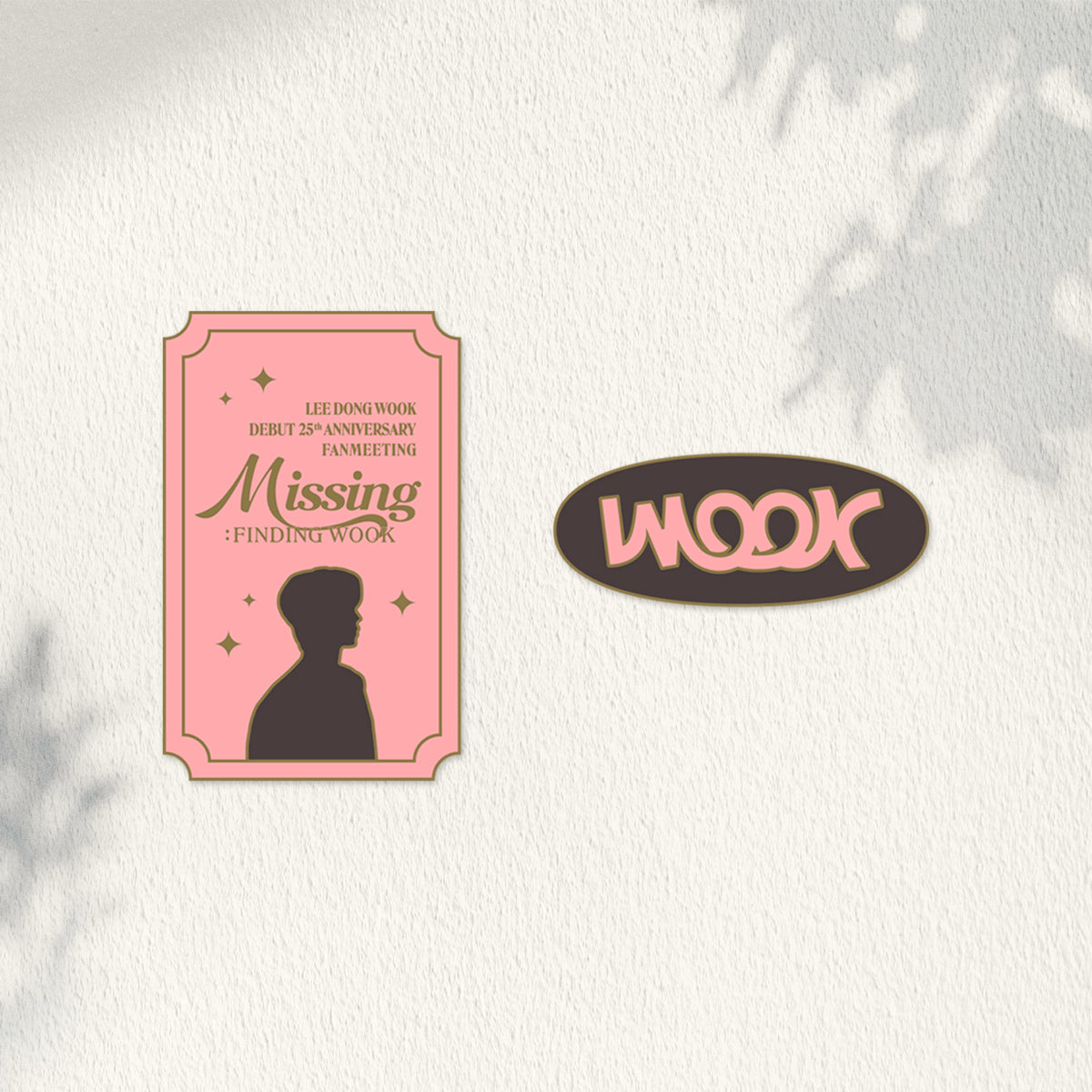 [Actor|ممثل] (One) LEE DONGWOOK - Badge (2024 Fan Meeting Missing : FINDING WOOK) | لي دونغ ووك - شارة