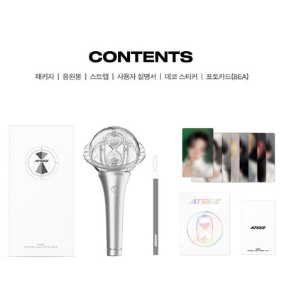 [ATEEZ|أتيز] (One) ATEEZ - Official Light Stick Ver.3 (+Photocard & Sticker) | أتيز - عصا الإضاءة الرسمية النسخة 3