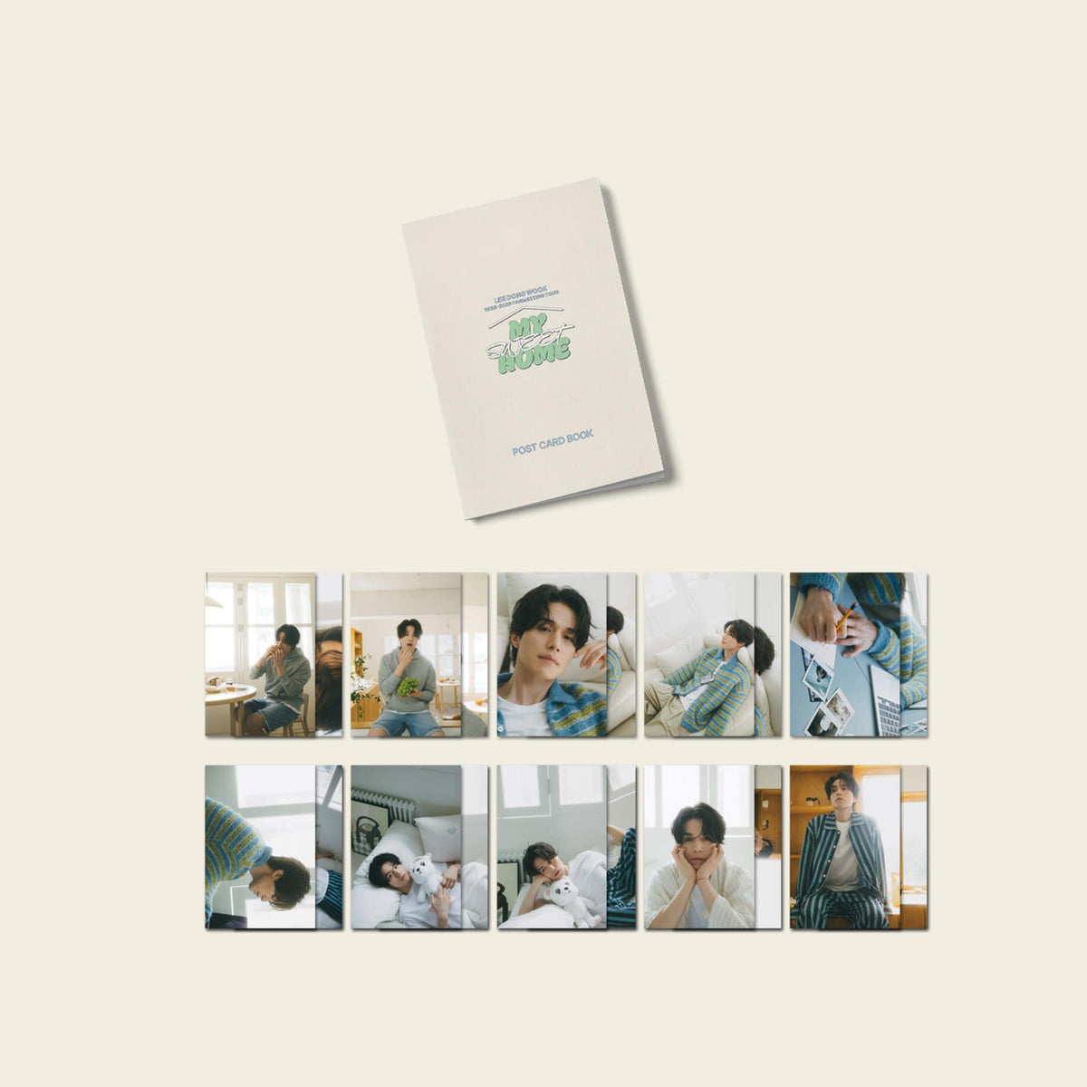 [Actor|ممثل] (One) LEE DONGWOOK - Postcard Book (2025-2026 Fanmeeting Tour MY SWEET HOME) | لي دونغ ووك - كتيب بطاقات بريدية
