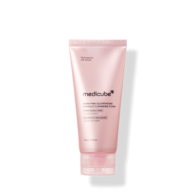 [Care|العناية] (One) Medicube PDRN Glutathione Capsule Foam Cleanser | ميديكيوب - غسول رغوي PDRN بالجلوتاثيون