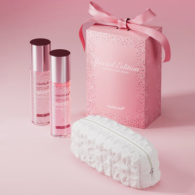 [Care | العناية] (SET) Medicube PDRN Jelly Mist Glow Double Set | ميديكيوب - مجموعة جيلي ميست PDRN للإشراق المزدوجة