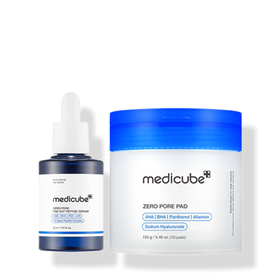 [Care | العناية] (SET) Medicube 2-Week Pore & Elasticity Care Set | ميديكيوب مجموعة العناية بالمسام والمرونة لأسبوعين