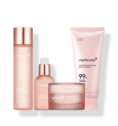 [Care | العناية] (SET) Medicube Collagen Firming 4-Piece Set | ميديكيوب مجموعة الكولاجين للشد المكونة من 4 قطع