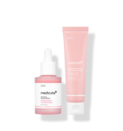 [Care | العناية] (SET) Medicube Radiance & Wrinkle PDRN Care Set | ميديكيوب مجموعة العناية بالإشراق والتجاعيد PDRN