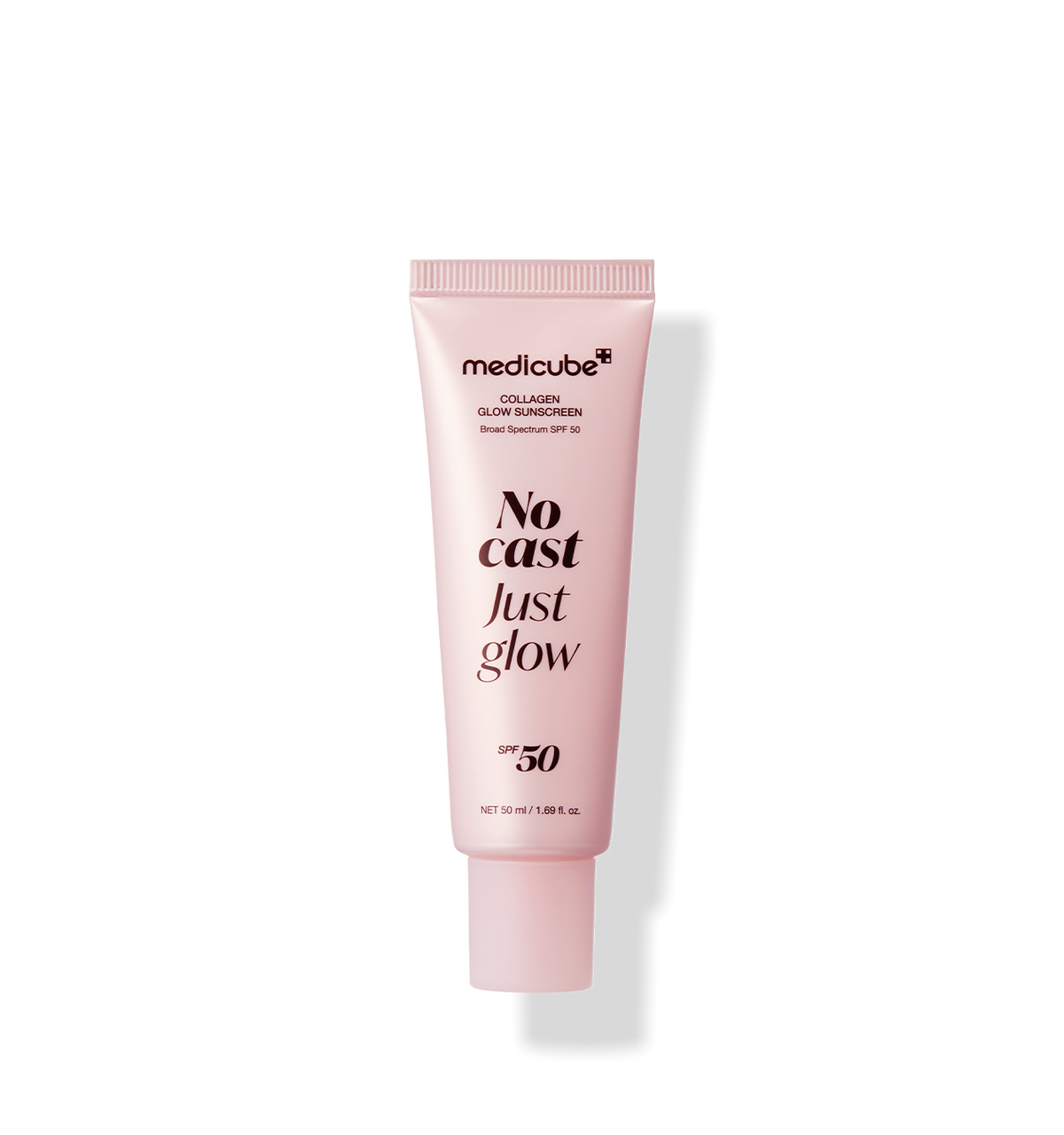 [Care | العناية] (One) Medicube Collagen Glow Sunscreen SPF50 | ميديكيوب كريم الشمس بالكولاجين للإشراق SPF50